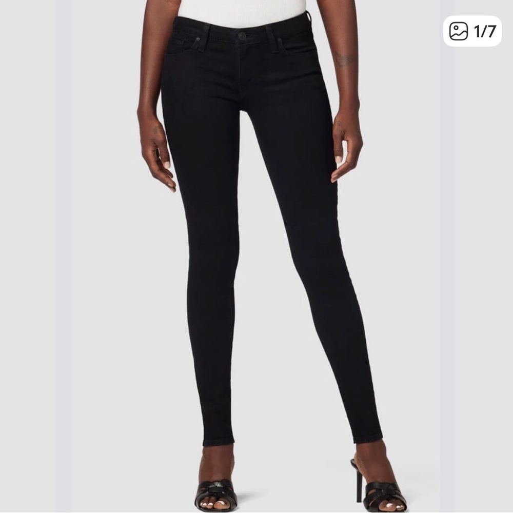 Hudson Krista Super Skinny Jeans Black size 31